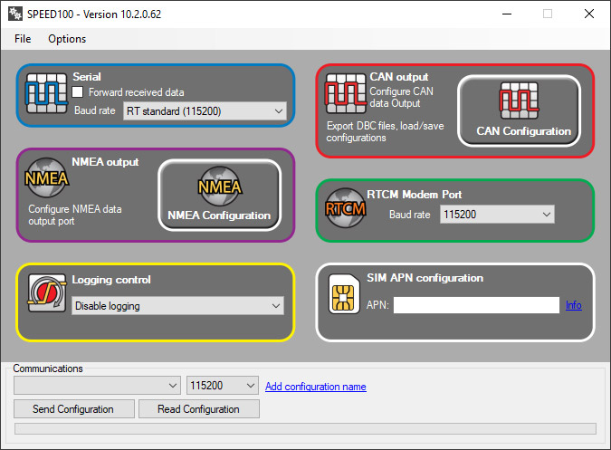 SPEED100 Software